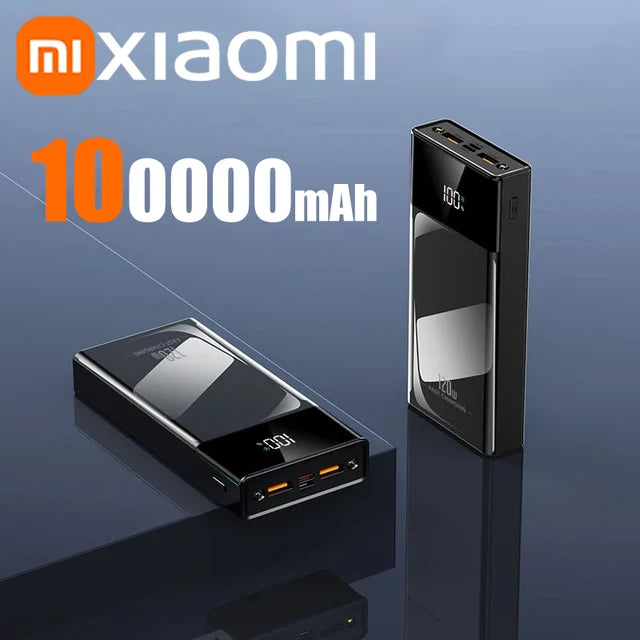 Xiaomi 200000mAh Power Bank 120W Super Fast Charging High Capacity Power Bank Portable Battery Charger For iPhone Samsung Huawei